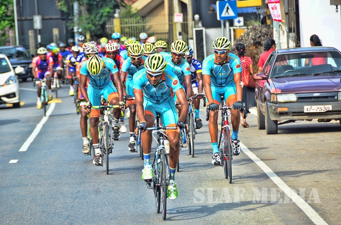 Air Force Wins the 9th Defence Services Cycling Championship 2016