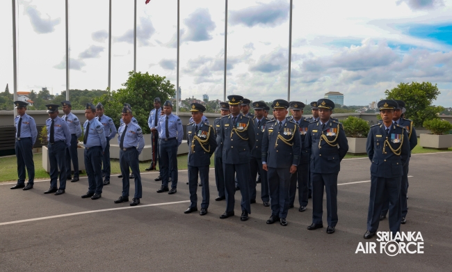 AIR VICE MARSHAL MUDITHA MAHAWATTEGE BIDS ADIEU TO THE SRI LANKA AIR FORCE