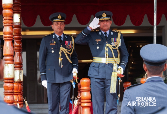 AIR VICE MARSHAL MUDITHA MAHAWATTEGE BIDS ADIEU TO THE SRI LANKA AIR FORCE