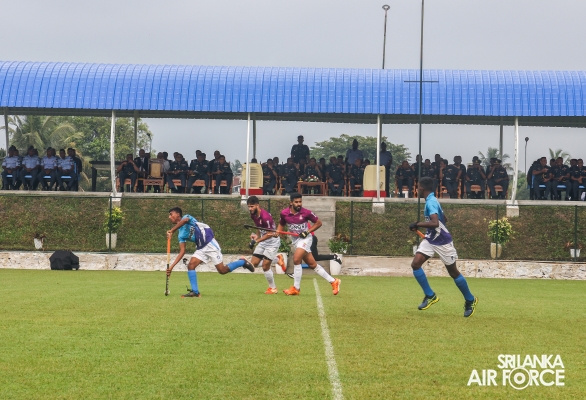 COMMANDER OPENS NEWLY CONSTRUCTED HOCKEY AND SOCCER PAVILION AT SLAF TRADE TRAINING SCHOOL EKALA