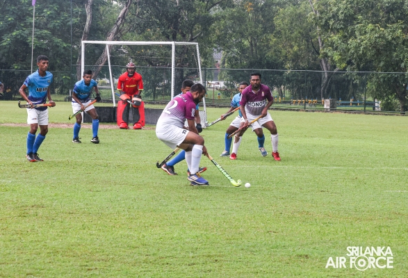 COMMANDER OPENS NEWLY CONSTRUCTED HOCKEY AND SOCCER PAVILION AT SLAF TRADE TRAINING SCHOOL EKALA