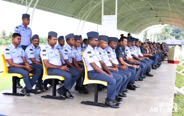 COMMANDER OPENS NEWLY CONSTRUCTED HOCKEY AND SOCCER PAVILION AT SLAF TRADE TRAINING SCHOOL EKALA