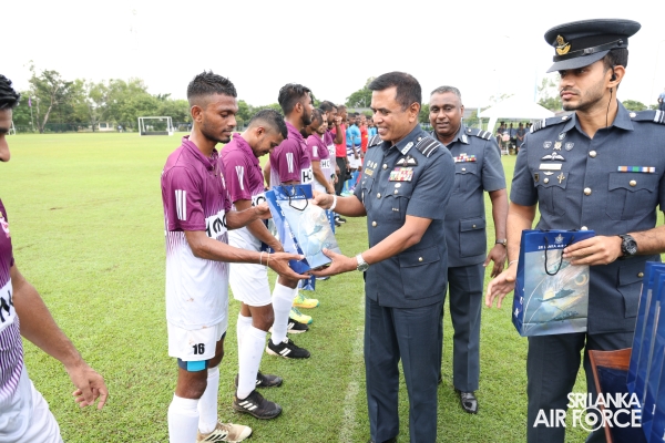 COMMANDER OPENS NEWLY CONSTRUCTED HOCKEY AND SOCCER PAVILION AT SLAF TRADE TRAINING SCHOOL EKALA