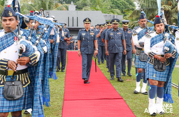 COMMANDER OPENS NEWLY CONSTRUCTED HOCKEY AND SOCCER PAVILION AT SLAF TRADE TRAINING SCHOOL EKALA