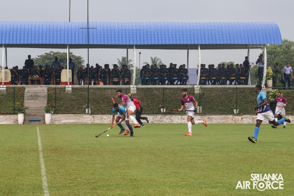 COMMANDER OPENS NEWLY CONSTRUCTED HOCKEY AND SOCCER PAVILION AT SLAF TRADE TRAINING SCHOOL EKALA