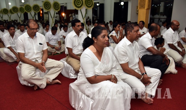 Annual ‘Pirith Chanting’ Ceremony of SLAF TTS Ekala