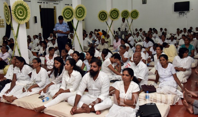 Annual ‘Pirith Chanting’ Ceremony of SLAF TTS Ekala