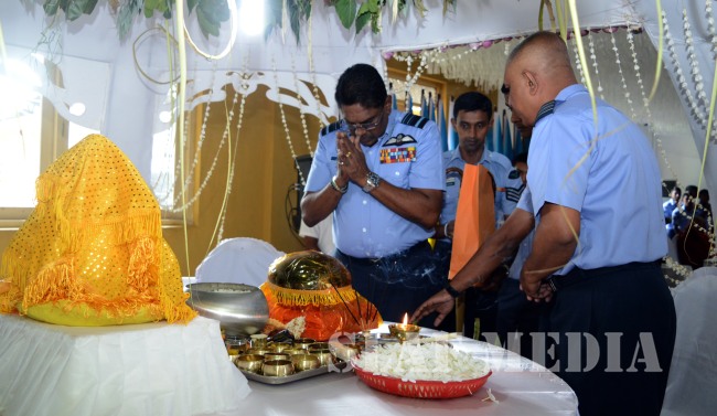 Annual ‘Pirith Chanting’ Ceremony of SLAF TTS Ekala