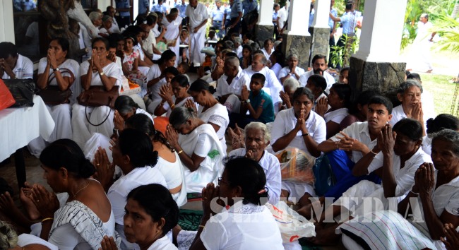 Annual ‘Pirith Chanting’ Ceremony of SLAF TTS Ekala