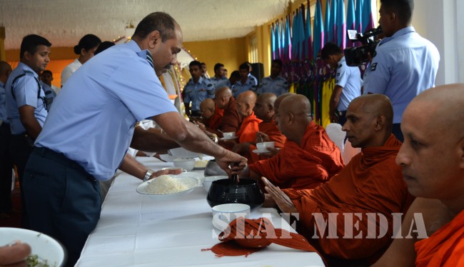 Annual ‘Pirith Chanting’ Ceremony of SLAF TTS Ekala
