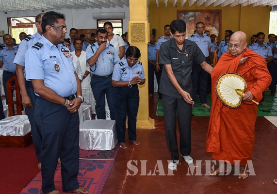 Annual ‘Pirith Chanting’ Ceremony of SLAF TTS Ekala