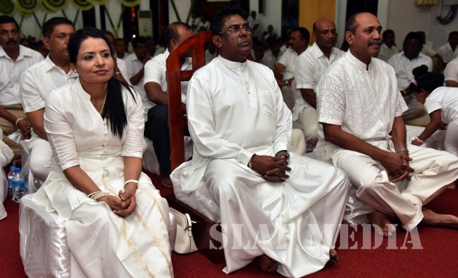 Annual ‘Pirith Chanting’ Ceremony of SLAF TTS Ekala