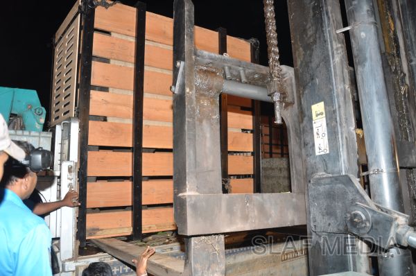 ගුවන් හමුදාවට අයත් ගුවන් යානයක් ආධාරයෙන් අලි පැටවුන් දෙදෙනෙකු ගුවනින් චෙක් රාජ්යයට