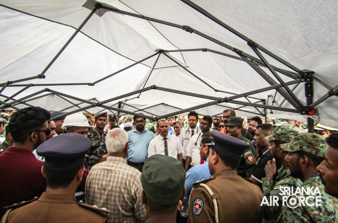 SLAF TROOPS ENGAGE IN RESCUE OPERATION EXERCISE AT ELLA