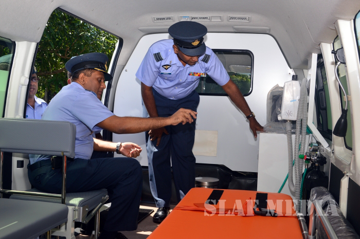 Inauguration of ETU, Lecture Hall and Mini Theater at Hospital
SLAF Base Ratmalana