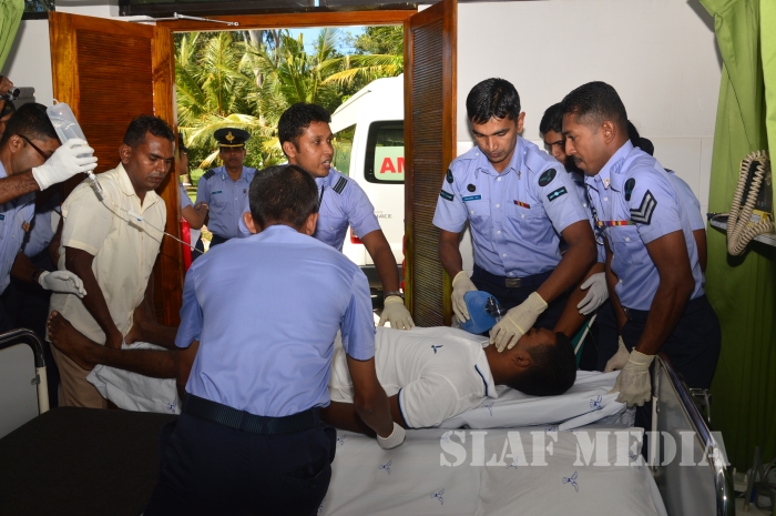 Inauguration of ETU, Lecture Hall and Mini Theater at Hospital
SLAF Base Ratmalana