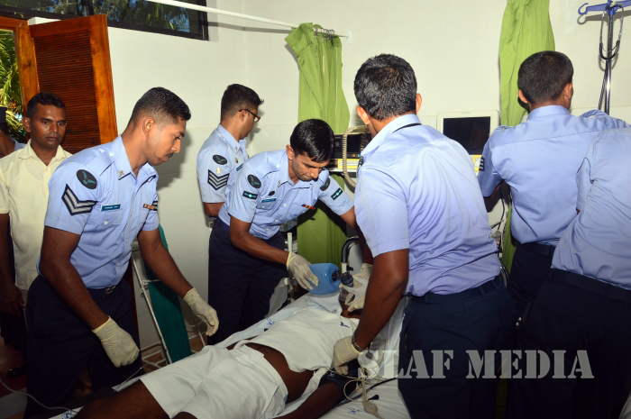 Inauguration of ETU, Lecture Hall and Mini Theater at Hospital
SLAF Base Ratmalana