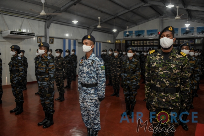 EOD Badge Awarding Parade at SLAF Station Palavi