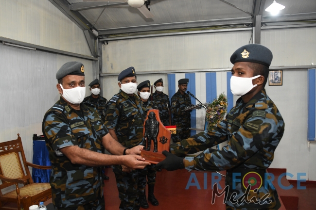 EOD Badge Awarding Parade at SLAF Station Palavi