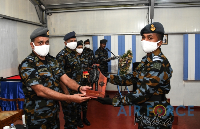 EOD Badge Awarding Parade at SLAF Station Palavi