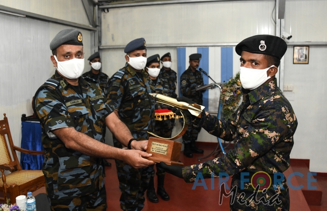 EOD Badge Awarding Parade at SLAF Station Palavi