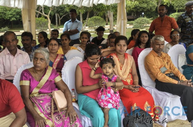 EOD Badge Awarding Parade at SLAF Station Palavi