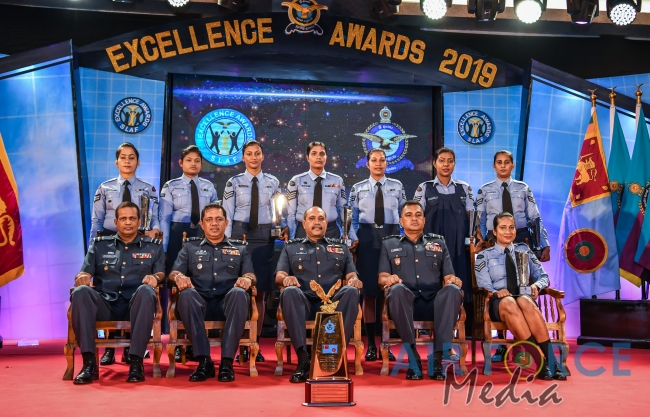 The Sri Lanka Air Force Felicitates the Best of the Best at the Excellence Awards 2019
