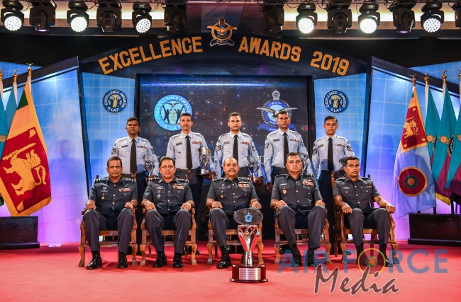The Sri Lanka Air Force Felicitates the Best of the Best at the Excellence Awards 2019