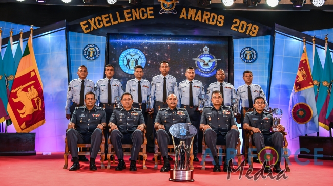 The Sri Lanka Air Force Felicitates the Best of the Best at the Excellence Awards 2019