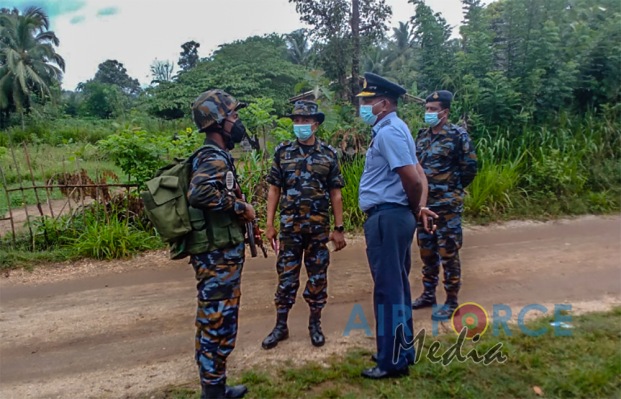 SLAF REGIMENT OFFICER CADETS TAKE PART IN A JOINT EXERCISE WITH SL ARMY OFFICER CADETS