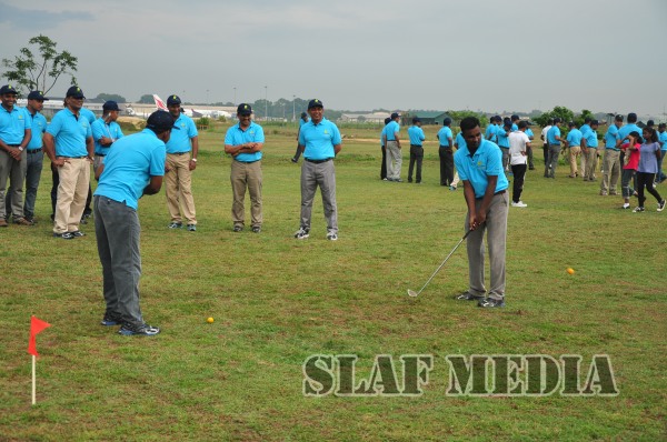Golf Awareness Programme at SLAF Base Katunayake