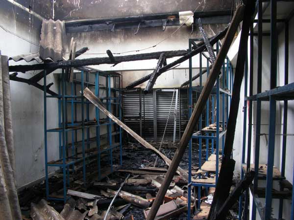 තිස්ස ගින්නෙන් බේරා ගැනේ