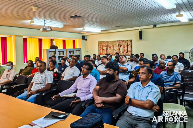 SLAF FIRE SERVICE CONDUCTS AWARENESS PROGRAMME AT SAMANALAWEWA HYDROPOWER STATION