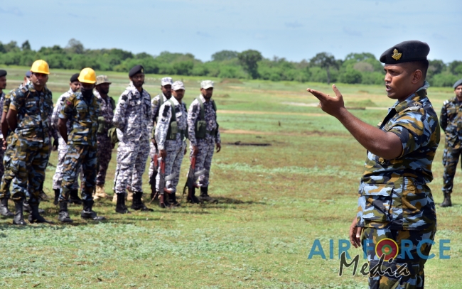 SLAF Conducts Combined Crash and Fire Drill at Trincomalee