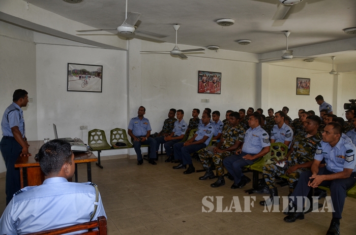 SLAF Assists to Conduct Fire Drill at Central Bank