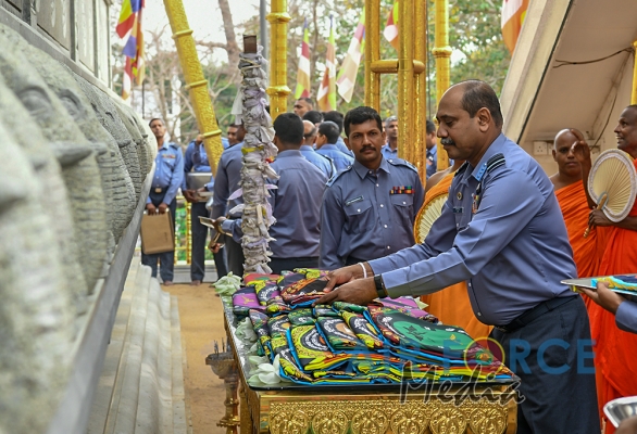 Flag Blessing Ceremony at ‘Sri Maha Bodhi’ Anuradhapura