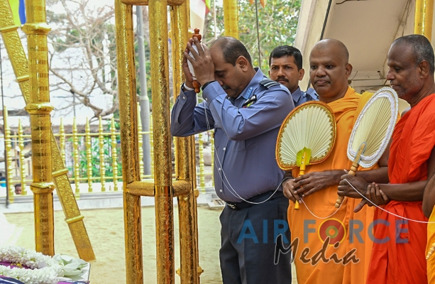 Flag Blessing Ceremony at ‘Sri Maha Bodhi’ Anuradhapura
