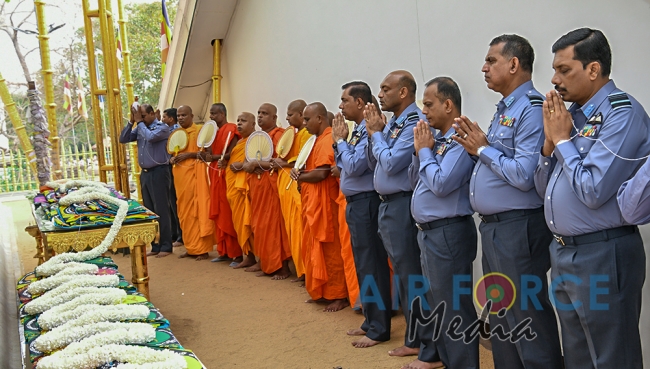 Flag Blessing Ceremony at ‘Sri Maha Bodhi’ Anuradhapura