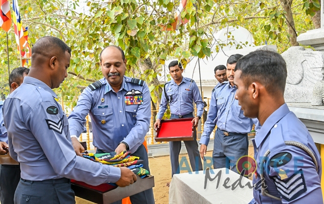 Flag Blessing Ceremony at ‘Sri Maha Bodhi’ Anuradhapura