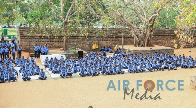 Flag Blessing Ceremony at ‘Sri Maha Bodhi’ Anuradhapura