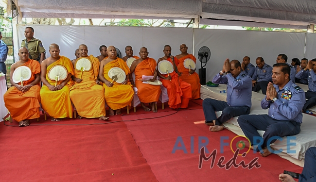 Flag Blessing Ceremony at ‘Sri Maha Bodhi’ Anuradhapura