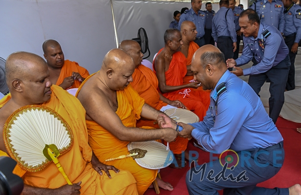 Flag Blessing Ceremony at ‘Sri Maha Bodhi’ Anuradhapura