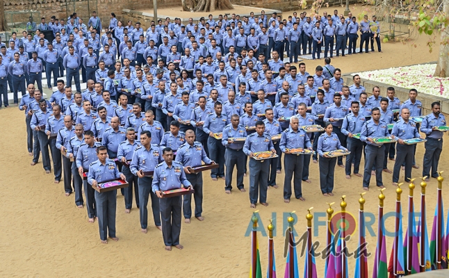 Flag Blessing Ceremony at ‘Sri Maha Bodhi’ Anuradhapura