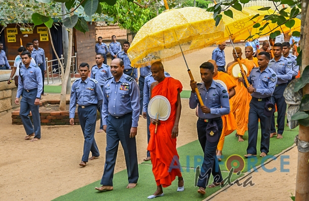 Flag Blessing Ceremony at ‘Sri Maha Bodhi’ Anuradhapura