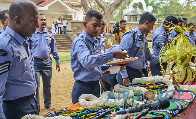 Flag Blessing Ceremony at ‘Sri Maha Bodhi’ Anuradhapura