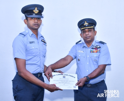 NO. 01
OFFICERS FLIGHT SAFETY COURSE OF SLAF - 2024