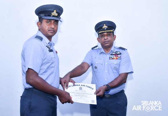 NO. 01 OFFICERS FLIGHT SAFETY COURSE OF SLAF - 2024