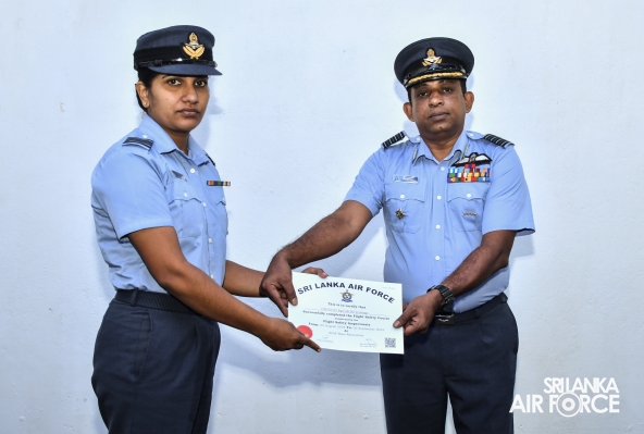 NO. 01 OFFICERS FLIGHT SAFETY COURSE OF SLAF - 2024