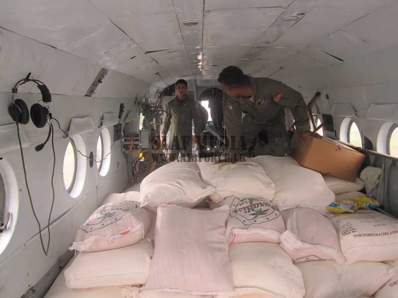 SLAF Keeps up the Flow of Relif Aid to Flood Affected Areas