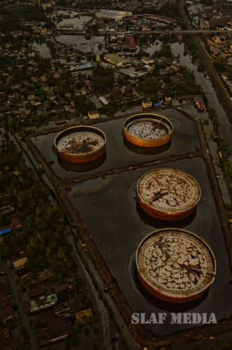 SLAF Flood Relief Operations on 22 May 2016